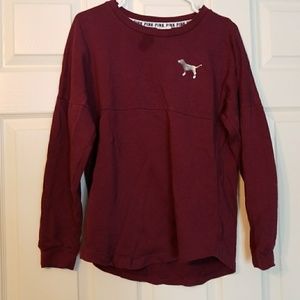 Pink long sleeve shirt